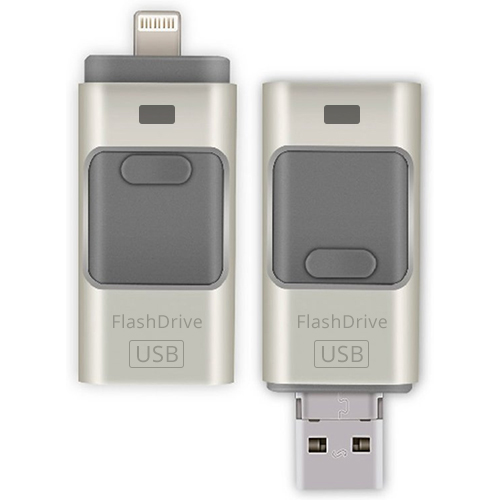 Lightning, micro USB en USB stick - 32GB